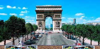 Garazh robotik i cili i vendos makinat nën tokë