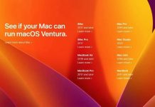 Këtu është një listë e pajisjeve që mbështesin macOS Ventura, dhe atyre që nuk do të marrin përditësimin