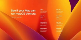 Këtu është një listë e pajisjeve që mbështesin macOS Ventura, dhe atyre që nuk do të marrin përditësimin