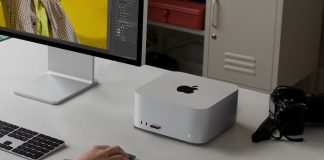 M3 Ultra Mac Studio i Apple CPU me 32 bërthama dhe GPU me 80 bërthama